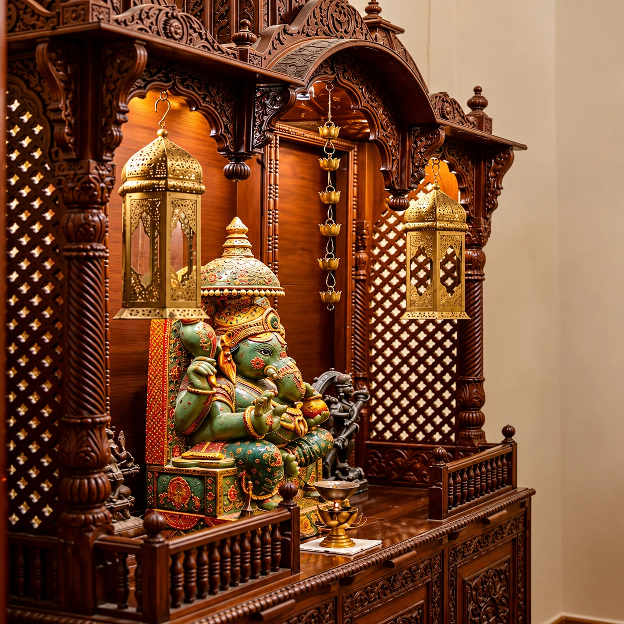 Handcrafted Mandir