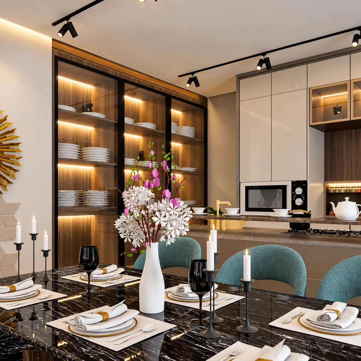 German Modular Kitchen & Bar
